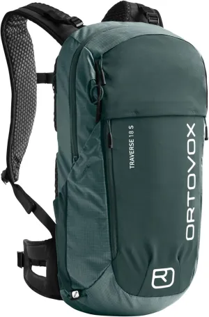 Ortovox Traverse 18L S Alpine Climbing Backpack with Shorter Back Lengths for Men & Women - Glacier Grey - 18 Liter