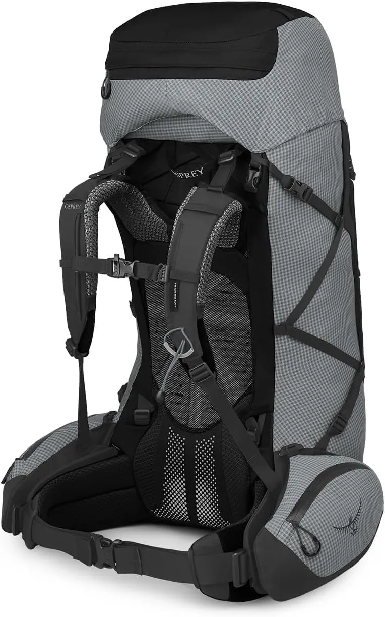 Osprey Ariel Pro 75L Women's Backpacking Backpack, Silver Lining, WXS/WS