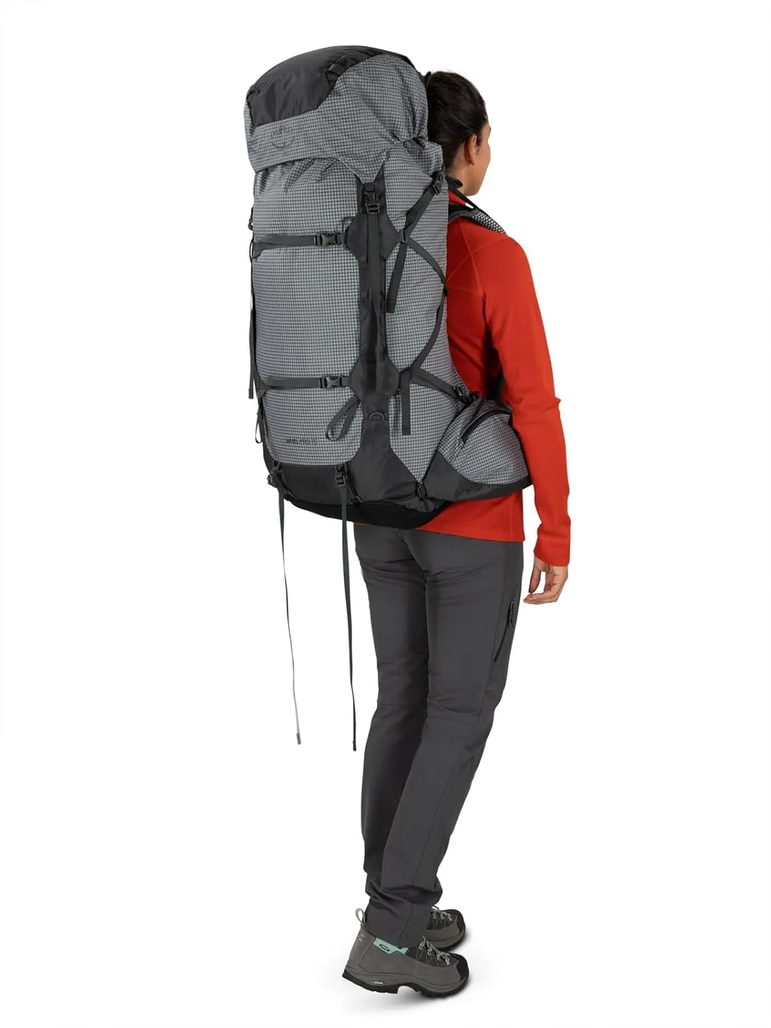Osprey Ariel Pro 75L Women's Backpacking Backpack, Silver Lining, WXS/WS