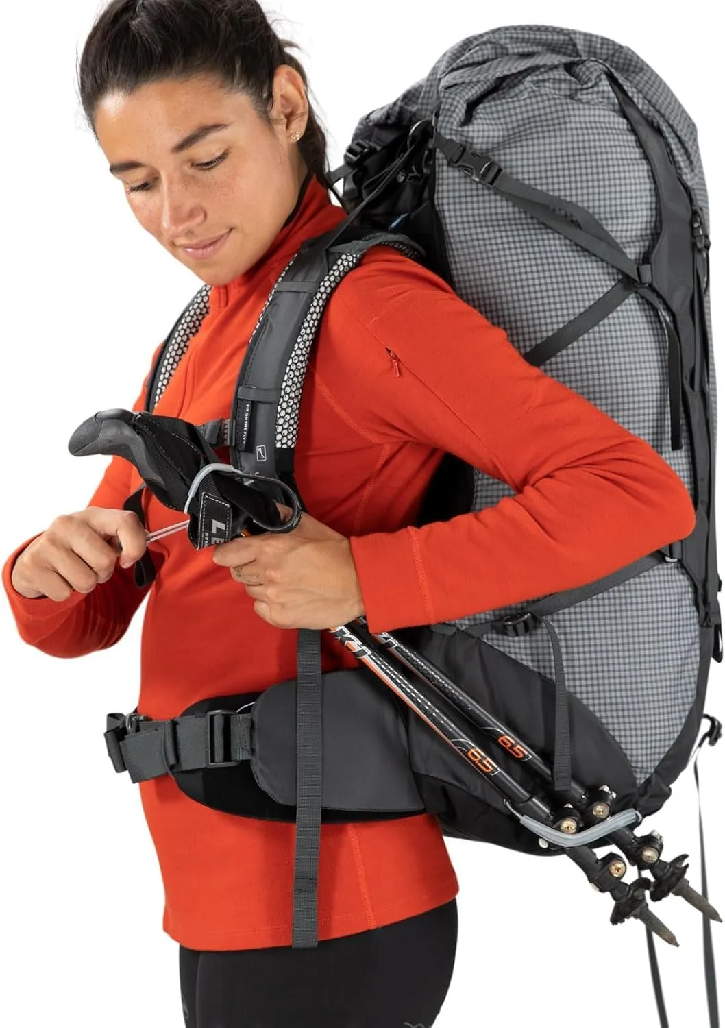 Osprey Ariel Pro 75L Women's Backpacking Backpack, Silver Lining, WXS/WS
