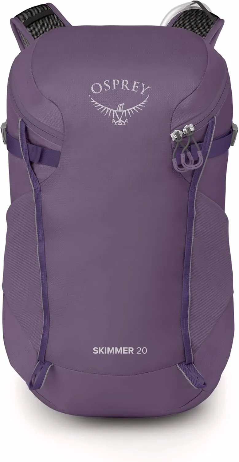 Osprey Skimmer 20L Women's Hiking Backpack with Hydraulics Reservoir, Purpurite Purple