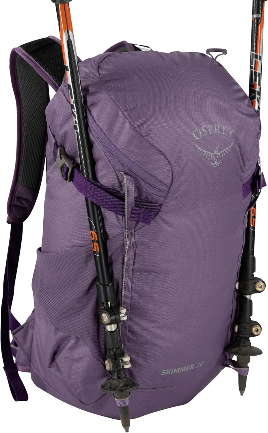 Osprey Skimmer 20L Women's Hiking Backpack with Hydraulics Reservoir, Purpurite Purple