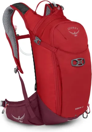 Osprey Syncro 12L Men's Hiking Backpack with Hydraulics Reservoir, Black
