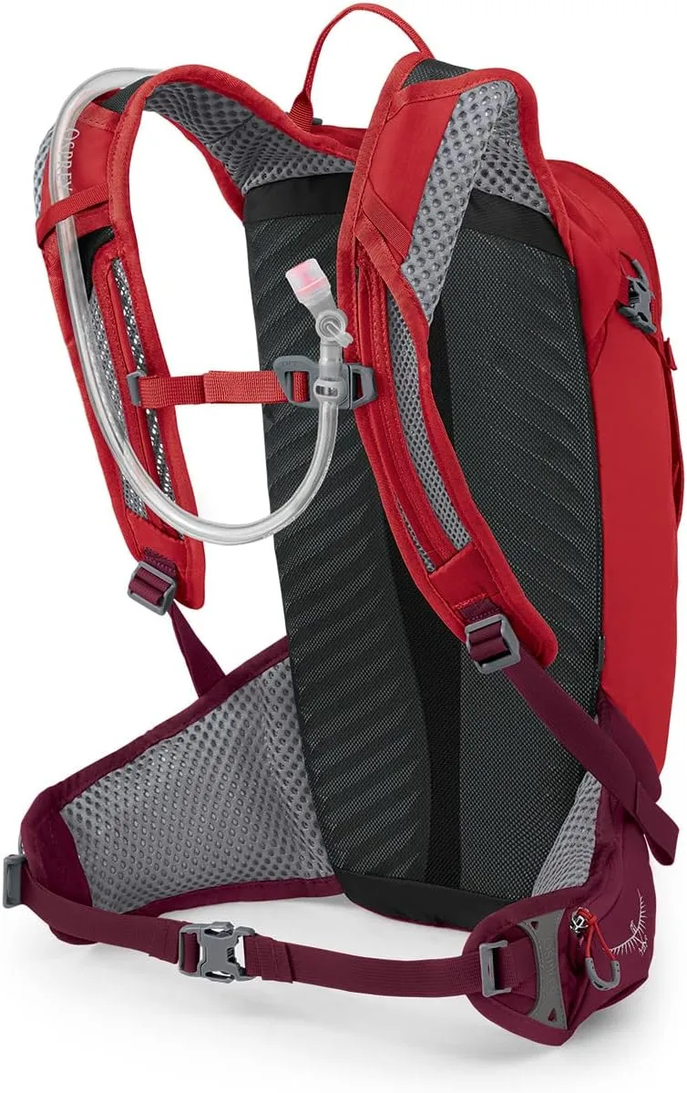 Osprey Syncro 12L Men's Hiking Backpack with Hydraulics Reservoir, Black