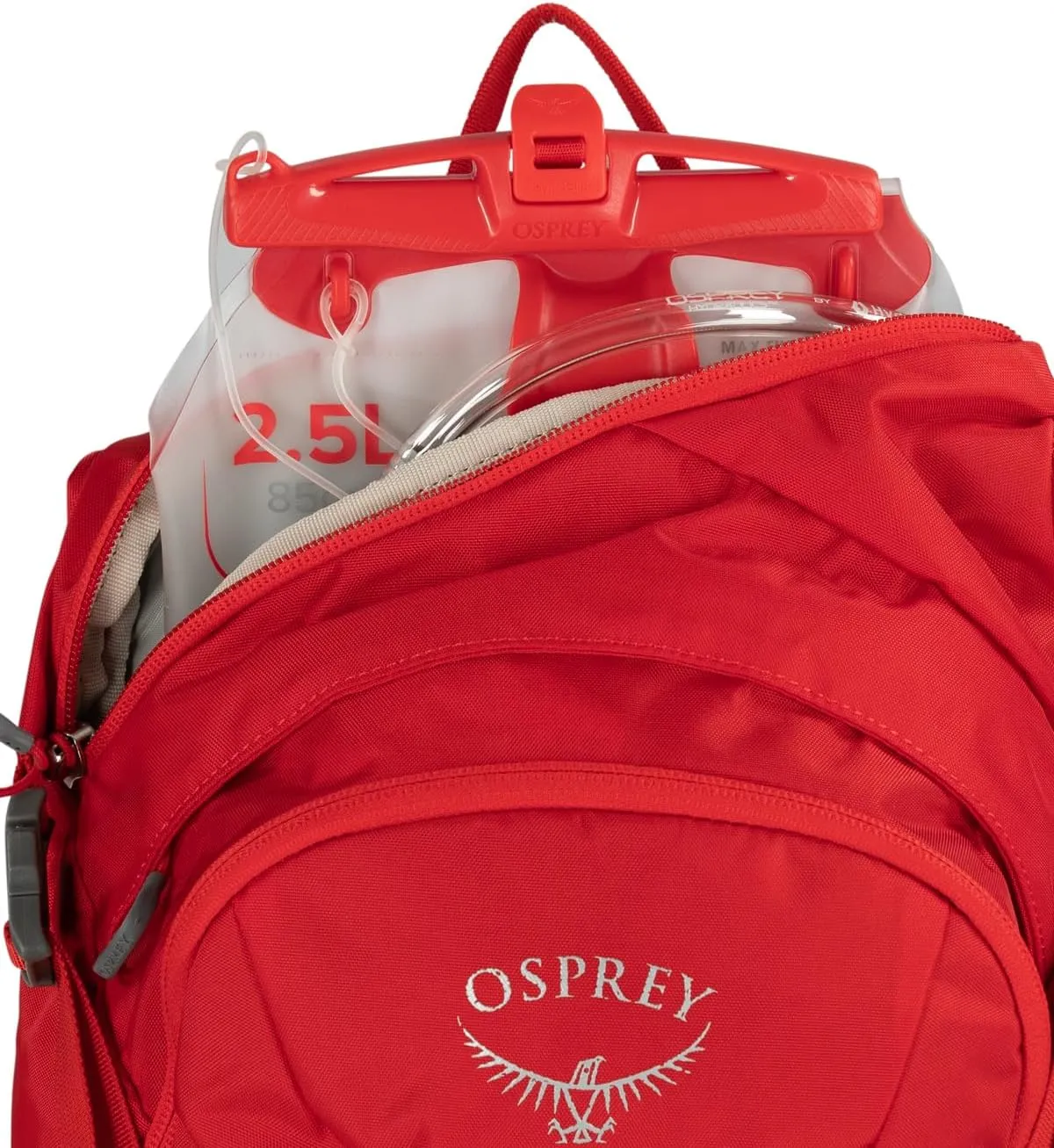Osprey Syncro 12L Men's Hiking Backpack with Hydraulics Reservoir, Black