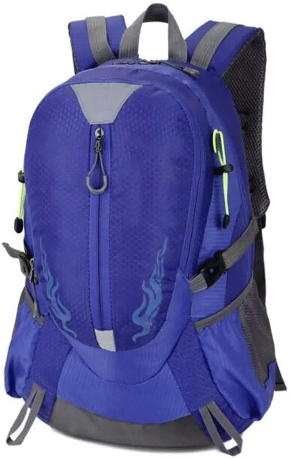 Outdoor Sports Backpack Hiking Daypack, Waterproof Large Capacity Camping Hiking Climbing Backpack Hiking Daypacks(Royal blue)