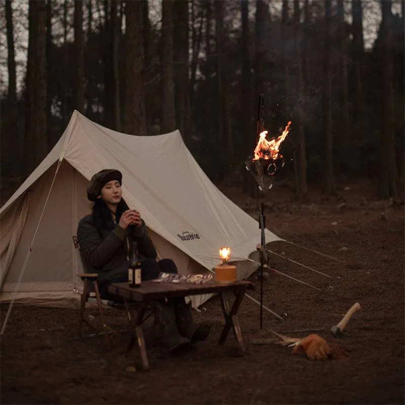 Outdoor Triangle Fire Pit For Campfire