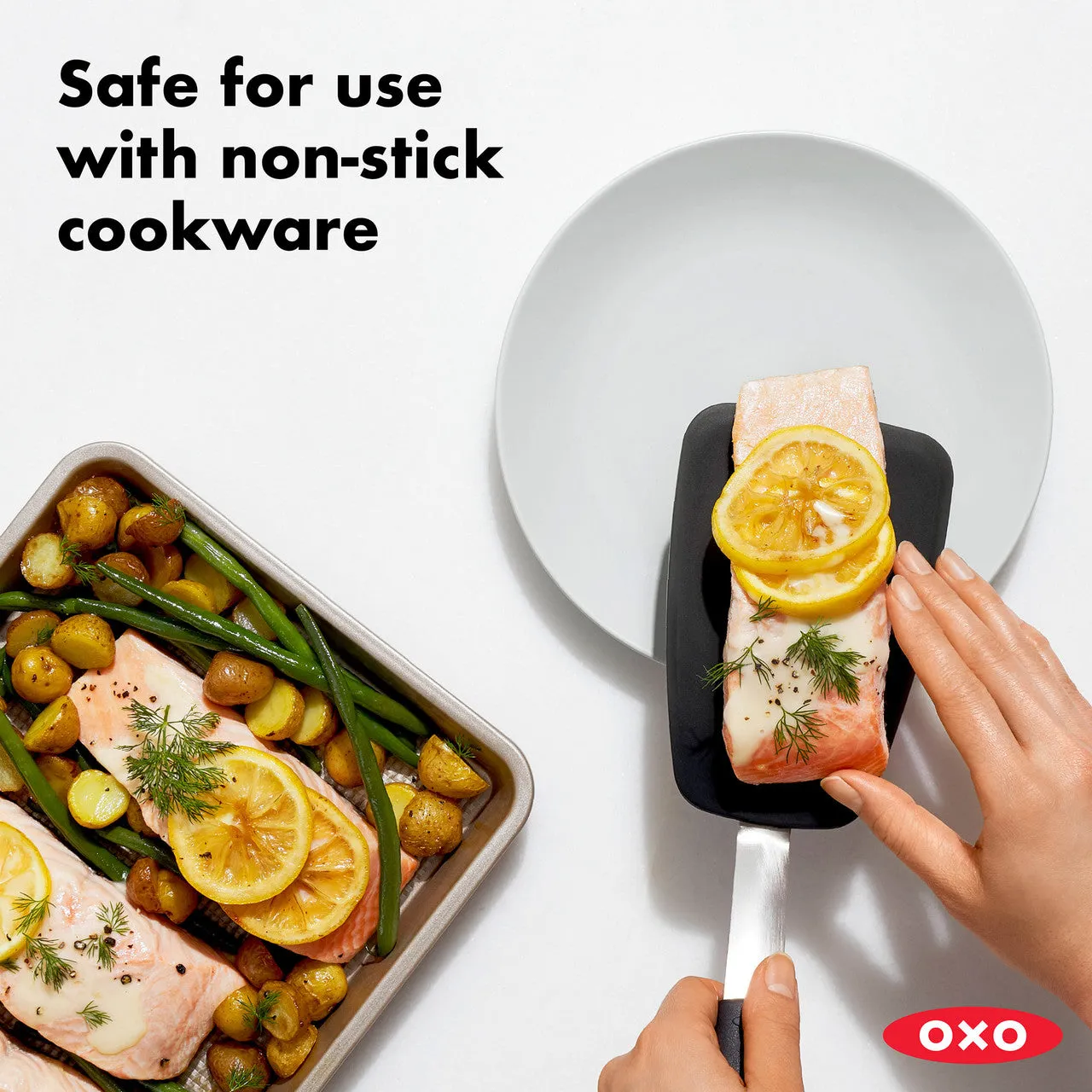 Oxo - Silicone Flexible Turner Large