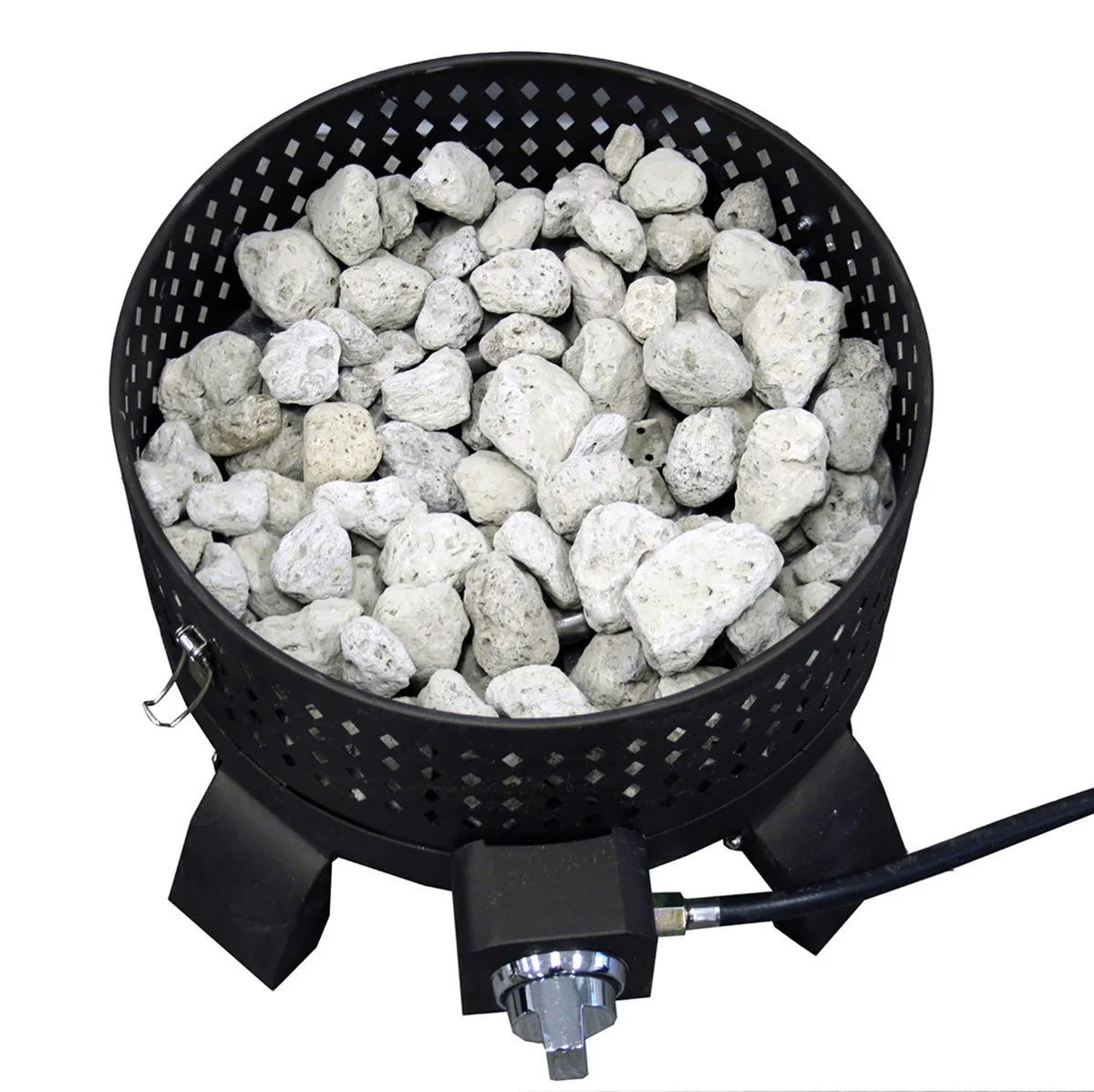 Paramount 18" Campfire Portable Gas Fire Pit, Round