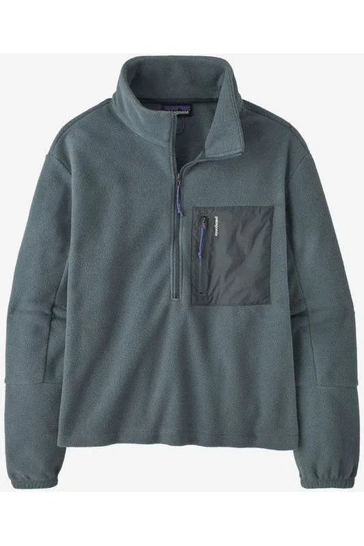 Patagonia Women's Microdini 1/2 Zip Pullover Nouveau Green