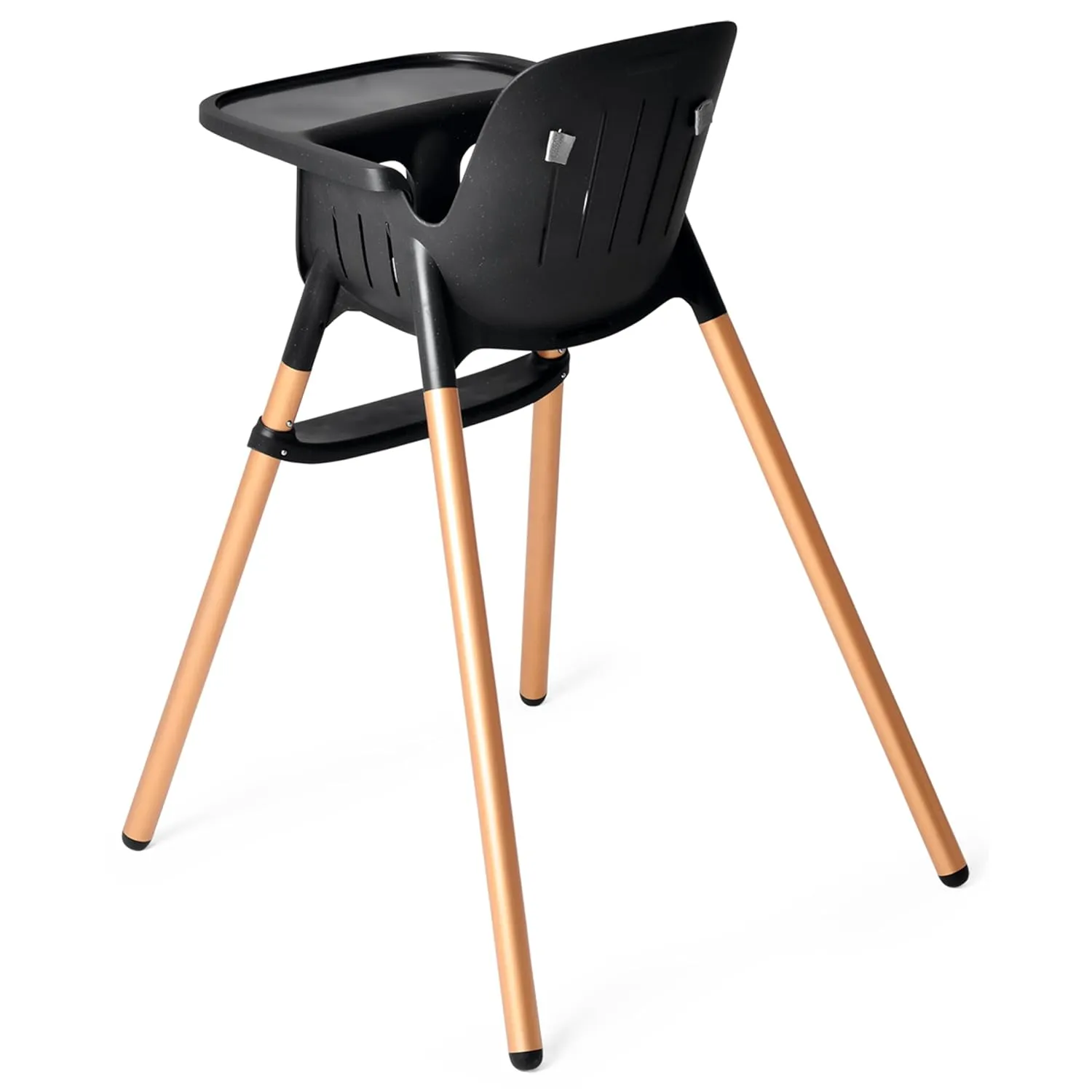 Peg Perego Poke High Chair - Modern and Easy to Clean - from 6 to 36 Months - Midnight Sky (Black & Gold)