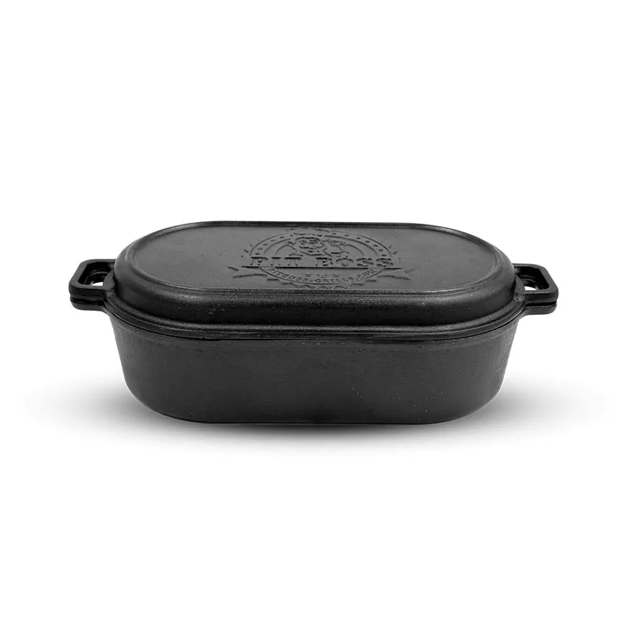 Pit Boss 6-QT Cast Iron Roaster with Lid