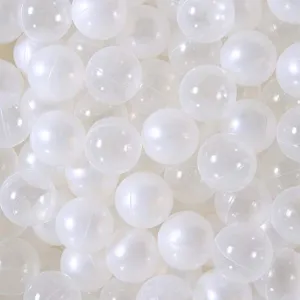 PlayMaty Colorful Pit Balls 2.1-inch Plastic Ocean Ball Crush Proof Stress Balls for Kids Pool Ball Playhouse Ball Pit Accessories