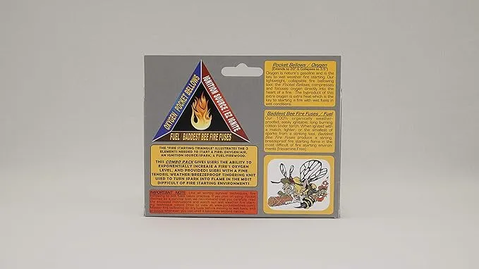 Pocket Bellows - Weatherproof Collapsible Fire Bellowing Tool for Starting Fire- an Essential Camping Gear