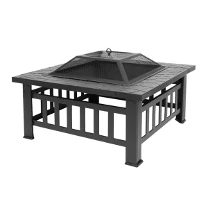 Portable Courtyard Metal Fire Pit