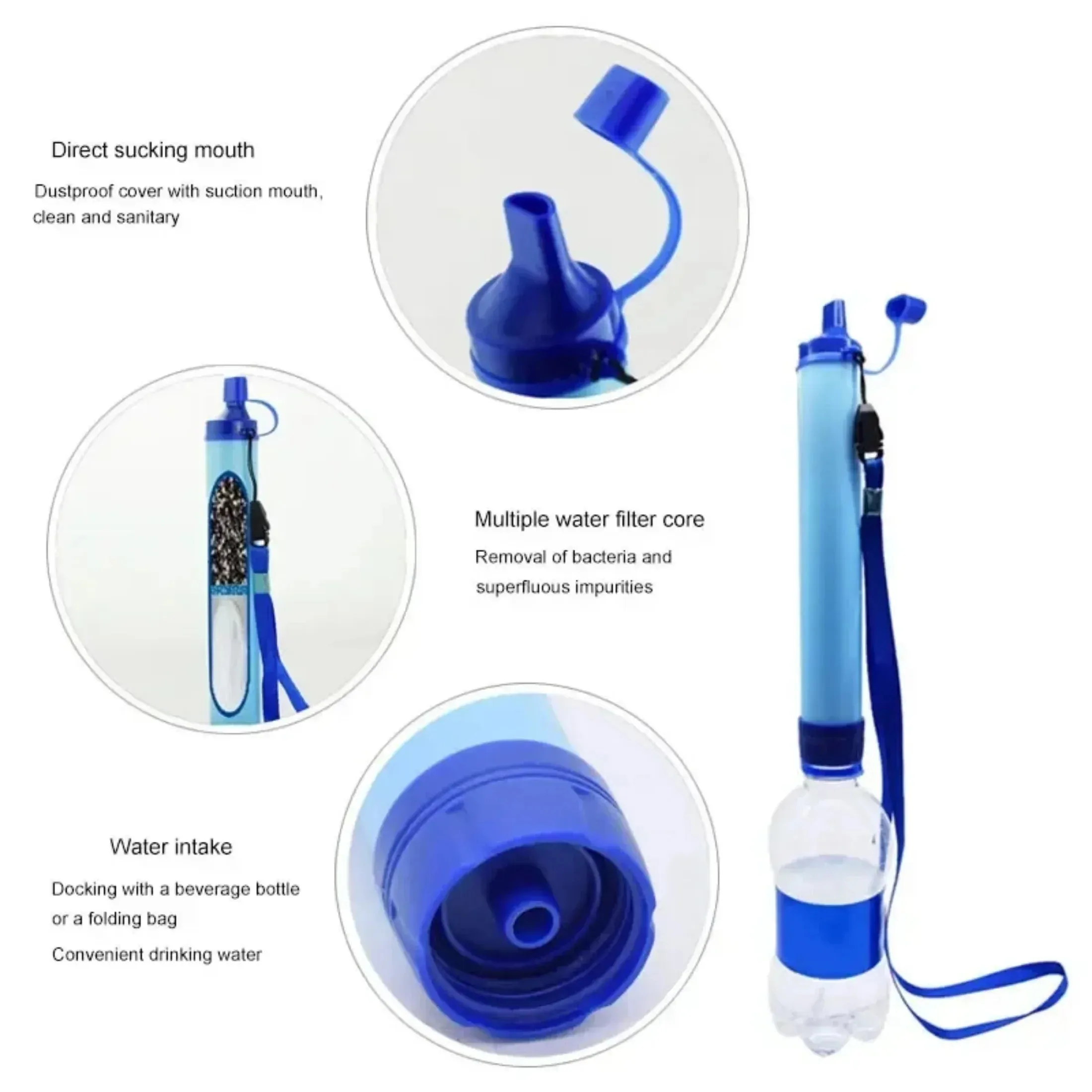 Portable Water Filter Purifier 1500L