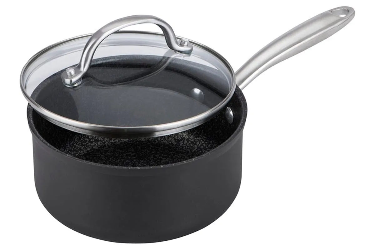 Prestige Scratch Guard Non Stick Saucepan Set | 3 Piece