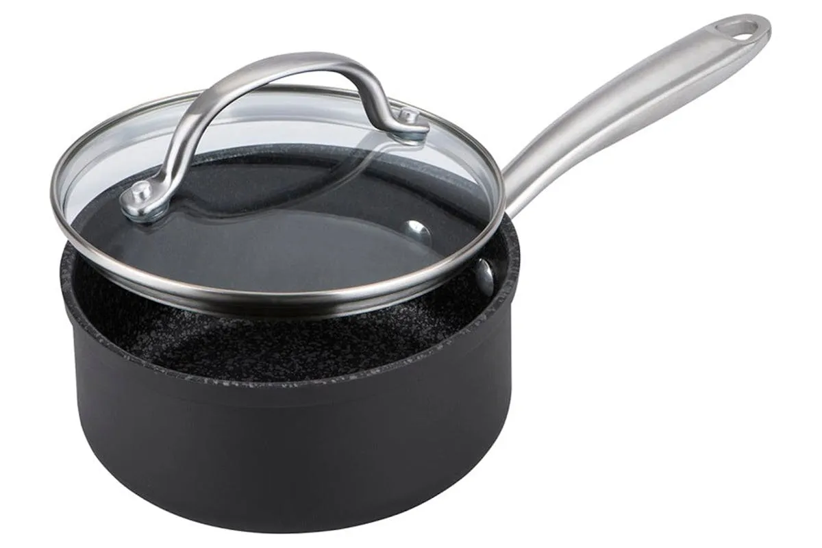 Prestige Scratch Guard Non Stick Saucepan Set | 3 Piece