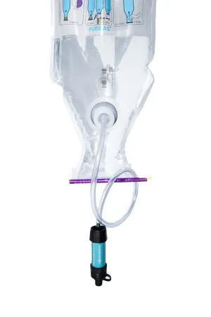 Pro System Gravity Water Filter - Portable 4-in-1 Backpacking, Camping & Emergency Water Filtration System - Hangs Anywhere