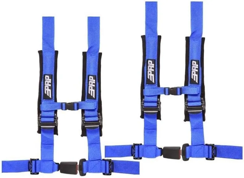 PRP Prp 4.2 Harness 2 Blue Harnesses Seat Belt Set Of 2#Sbauto2b