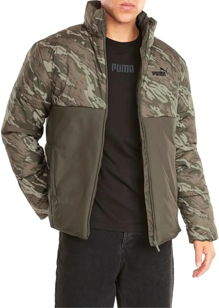 PUMA Men's Essentials   Padded Jacket, Grape Leaf, XXL