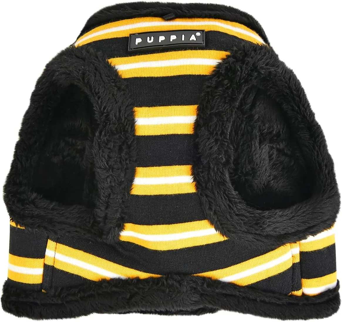 Puppia Rowdy Harness B - Black - M