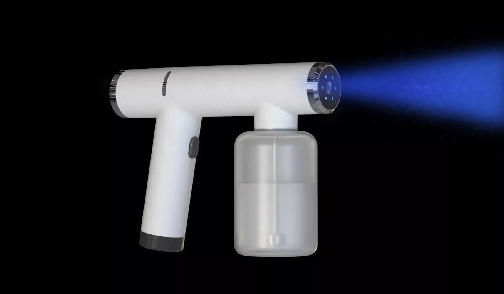 Purefolio Commercial  Nano Atomizer Sprayer USB Rechargeable Blue Light Fog Portable