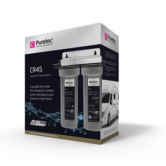 Puretec CR Series Caravan/RV Water Filter Kit (16 LPM)
