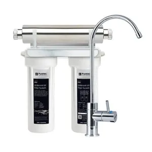 Puretec Ecotrol ESR2 Undersink UV Water Filter System with Faucet (8 LPM)