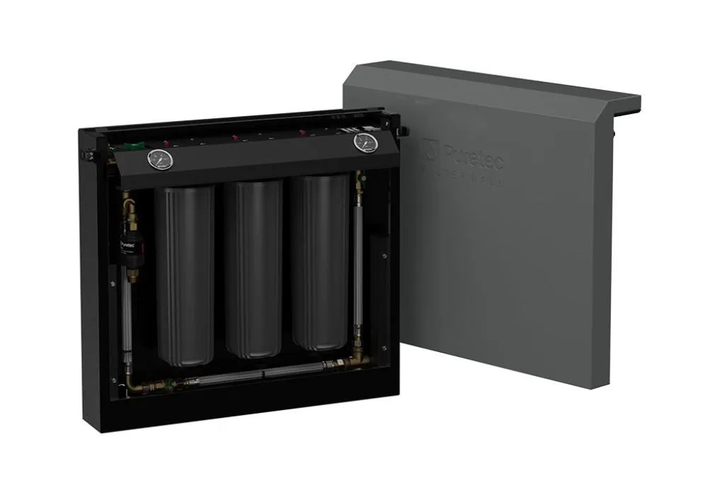 Puretec Filterwall F5 Whole House Filtration System with Plumbed Bypass