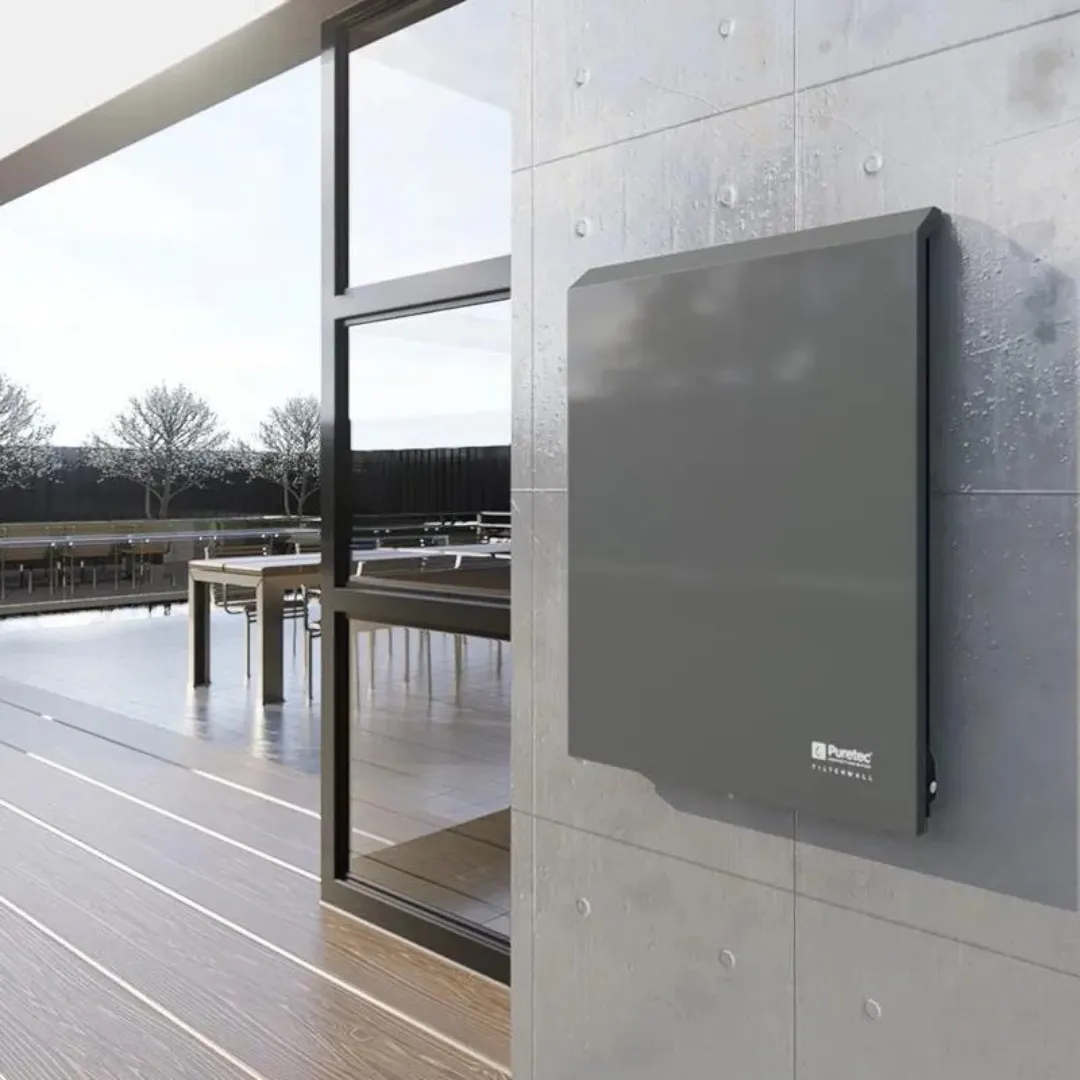 Puretec FilterWall-IM2 20" x 4.5" Semi-Recessed Whole House Water Filter System (55LPM)