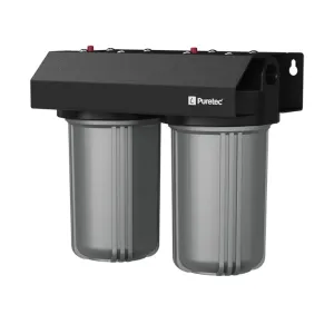 Puretec WH2-35 10" x 4.5" Whole House Dual Water Filter Systems (30LPM)