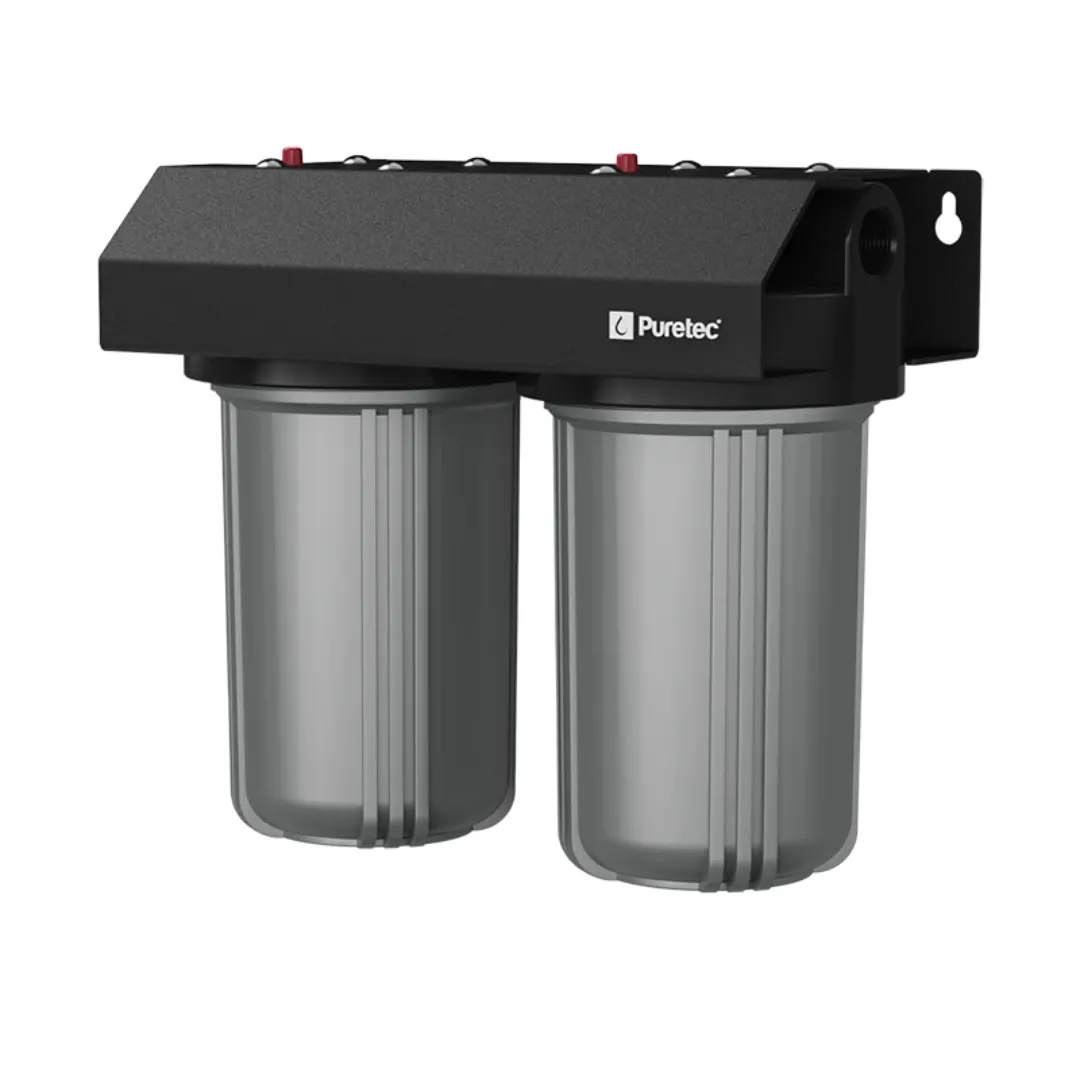 Puretec WH2-35 10" x 4.5" Whole House Dual Water Filter Systems (30LPM)