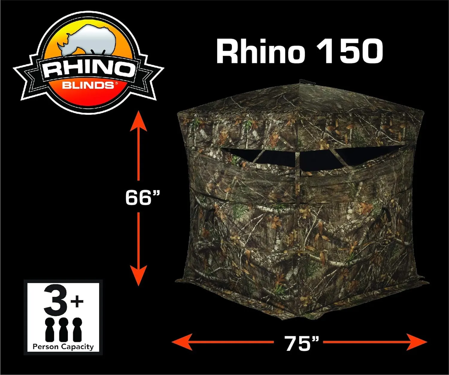 R150 3 Person Hunting Ground Blind