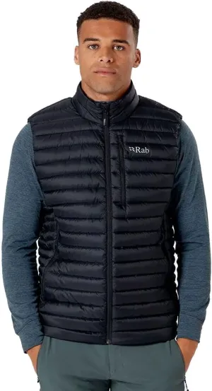 Rab Men's Microlight Down Lightweight Vest for Hiking & Skiing