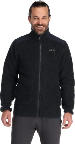Rab Men's Outpost Lightweight Fleece Jacket for Hiking and Climbing - Beluga - Medium