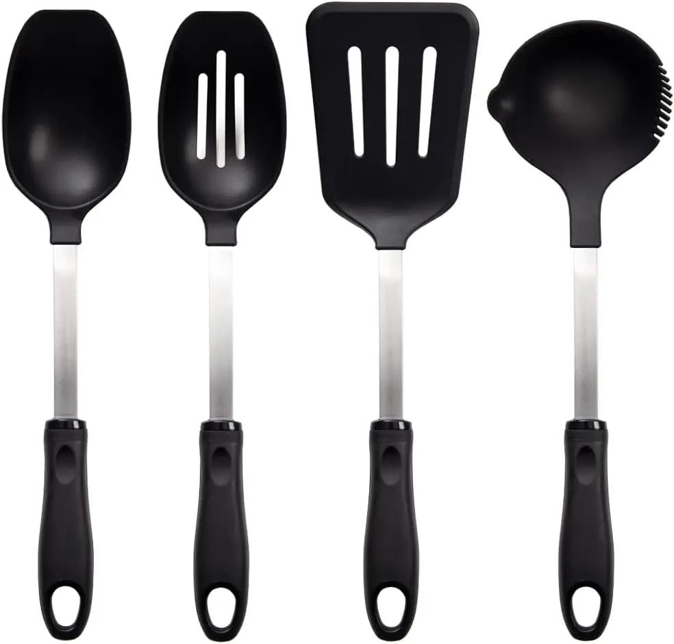 RADA Non-Scratch Basting Spoon, Slotted Spoon, Slotted Turner & Ladle