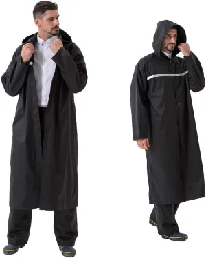 Rain Coats for Adults Rain Ponchos with Hoods Man Lightweight Raincoats Long Waterproof Jacket Windbreaker for Men Women