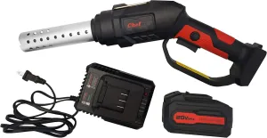 Rechargeable Cordless Battery Powered Electric Charcoal Fire Starter, Portable Charcoal Lighter for BBQ Grill, Campfire, Fireplace, Fire Pit