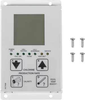 Replacement for Jandy R0467400 PCB User Interface Board For Zodiac Aquapure Nature2 Fusion Purelink Clormatic Power Control Water Purification Center Small Front Style After 12/2007 with 4 Screws