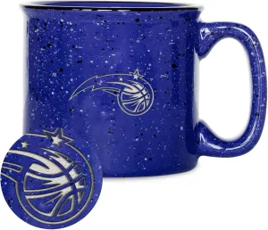 Rico Industries NBA Basketball 12oz Laser Engraved Campfire Mug