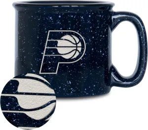 Rico Industries NBA Basketball 12oz Laser Engraved Campfire Mug