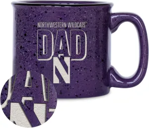 Rico Industries NCAA Dad 12oz Laser Engraved Campfire Mug