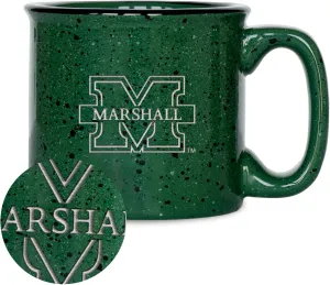 Rico Industries NCAA unisex-adult NCAA Speckle 15oz Laser Engraved Campfire Hot/Cold Mug