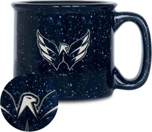 Rico Industries NHL Hockey Speckle 12oz Laser Engraved Campfire Mug