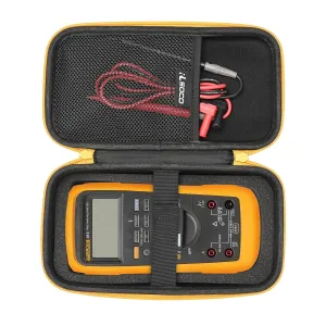 RLSOCO Hard Case for Fluke 28 II/187/189 & Greenlee DM-820A Rugged Digital Multimeter (Case Only)