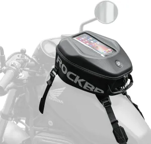 ROCKBROS Motorcycle Tank Bag 7 Inch Touchscreen Phone Bag Waterproof Tank Phone Bag Storage Universal Oil Fuel Tank Bag 7L For Motorcycle