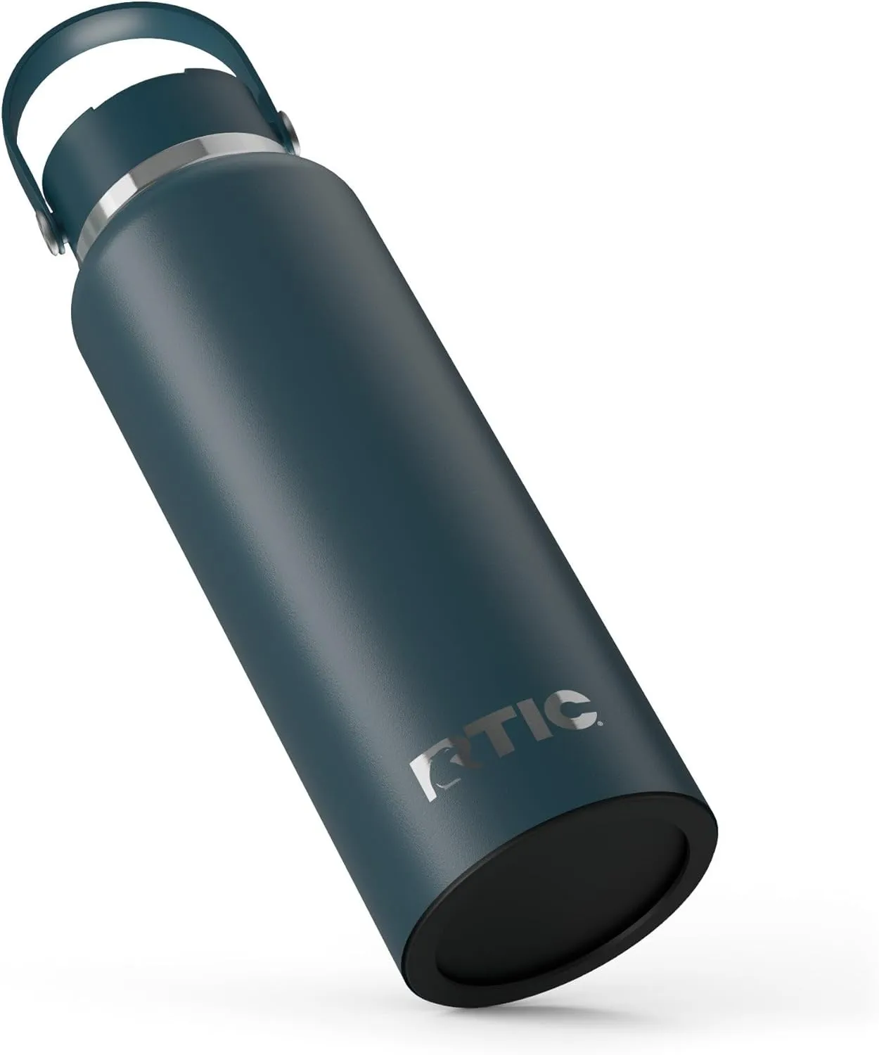 RTIC 40oz Outback Bottle, Insulated, Stainless Steel, Metal, Double Wall Vacuum-Insulation, Ceramic Lined, Leak-Proof Lid, BPA-Free Water Flask for Hiking, Running, Sports, Outdoor, Marine