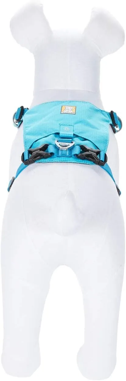 Ruffwear, Hi & Light, Everyday Lightweight Dog Harness, Trail Running, Walking, Hiking, All-Day Wear, Blue Atoll, Small