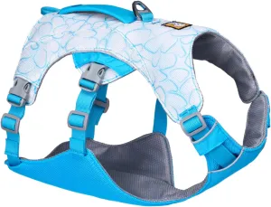 Ruffwear, Swamp Cooler Dog Harness, Lightweight with Evaporative Cooling for Hot Weather, Biolumin Blue, Medium